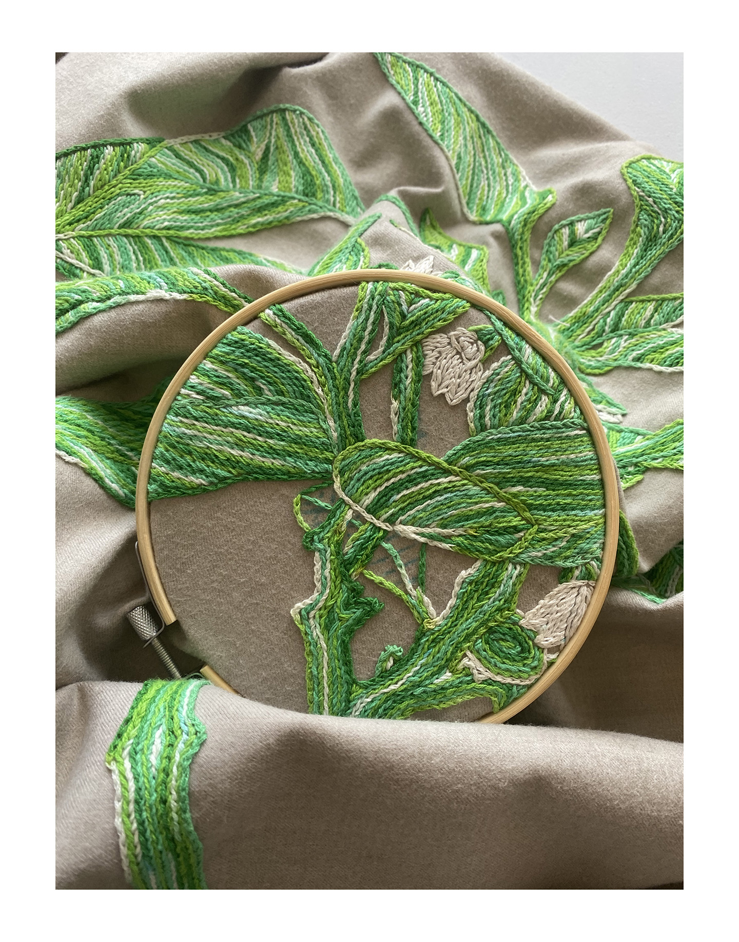 Embroidered Pepper Plant 4